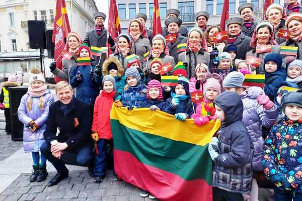 1b klasė švenčia Vilniaus gimtadienį