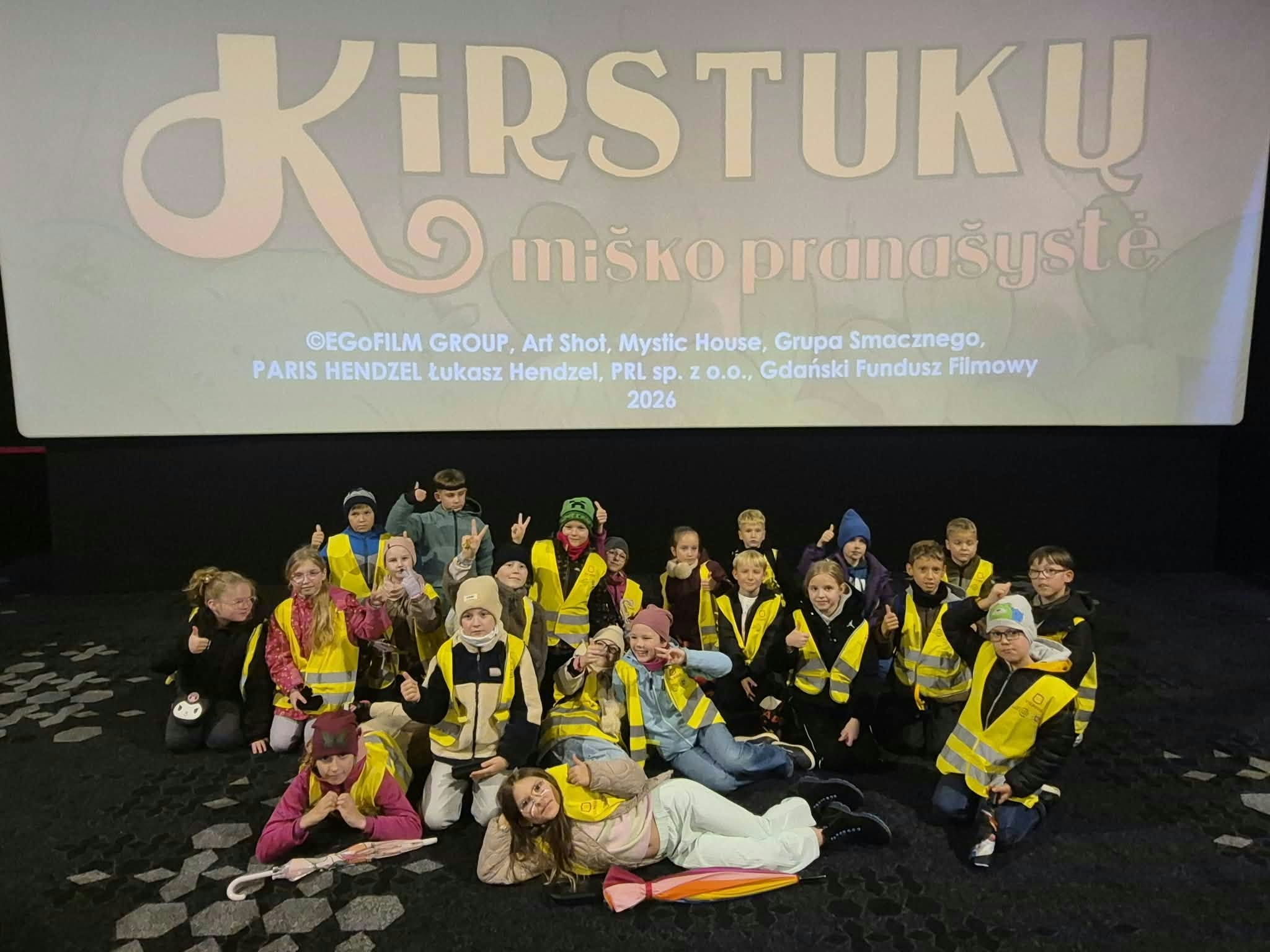 Išvyka į kino teatrą